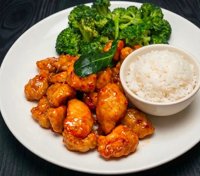 Orange Chicken.