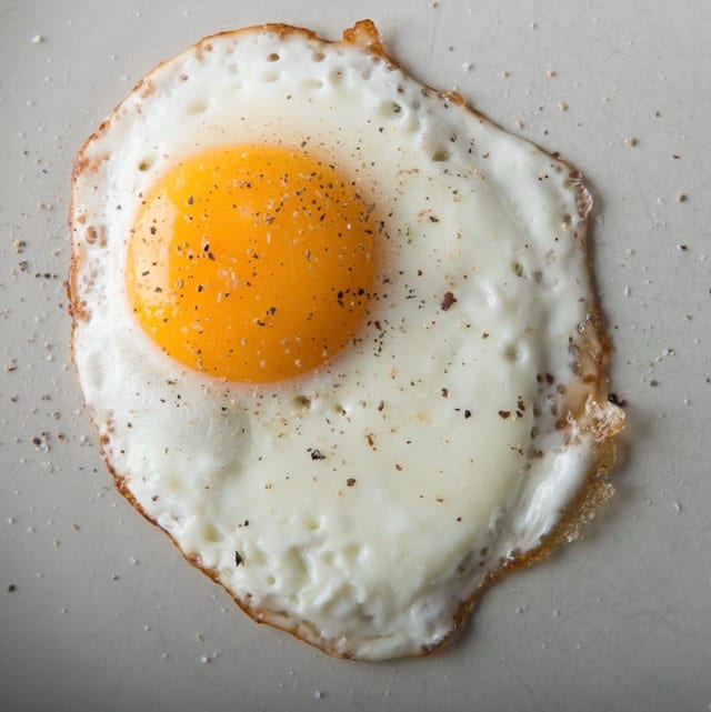 Fried Egg on Top.