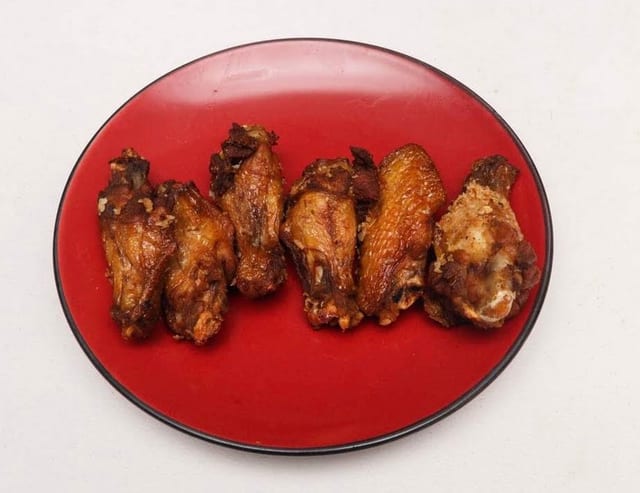 Thai Garlic Wings.